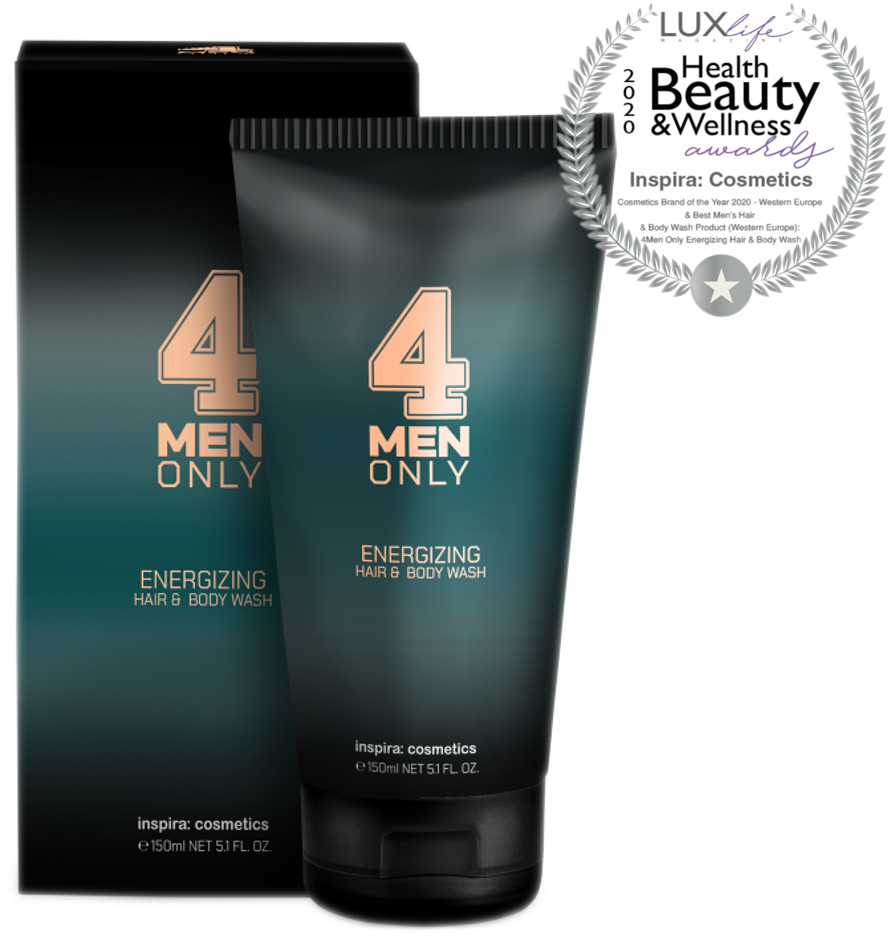 Inspira: cosmetics — Energizing Hair & Body Wash (150 ml)