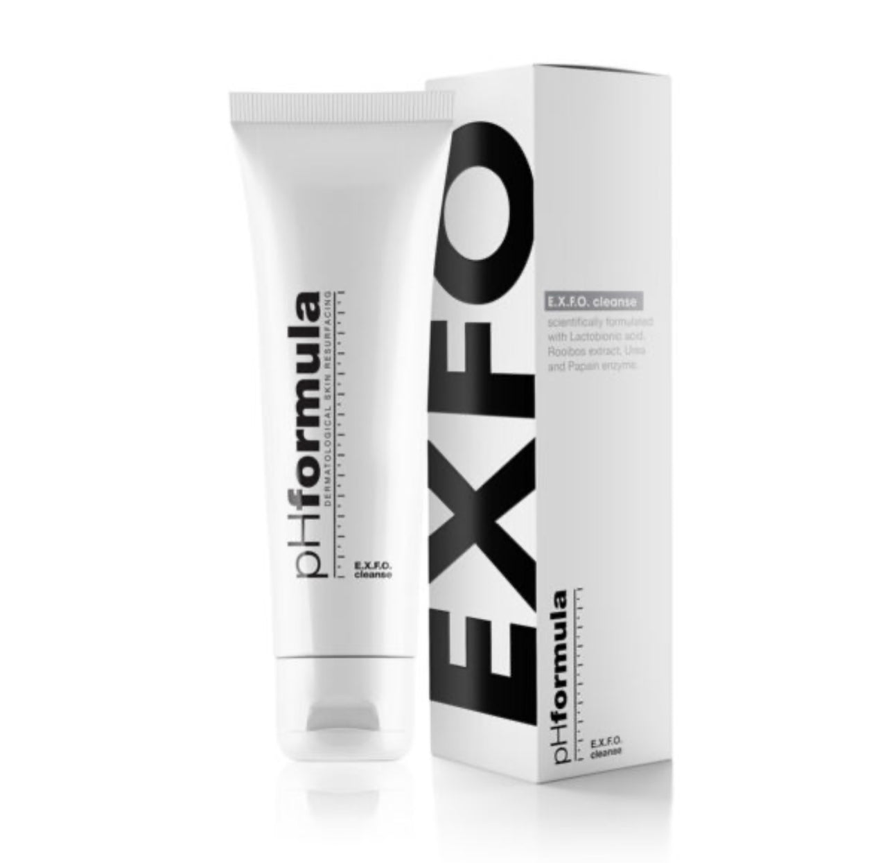phFormula E.X.F.O Cleanse – kooriv puhastusvahend näole, 100 ml (ilma karbita)