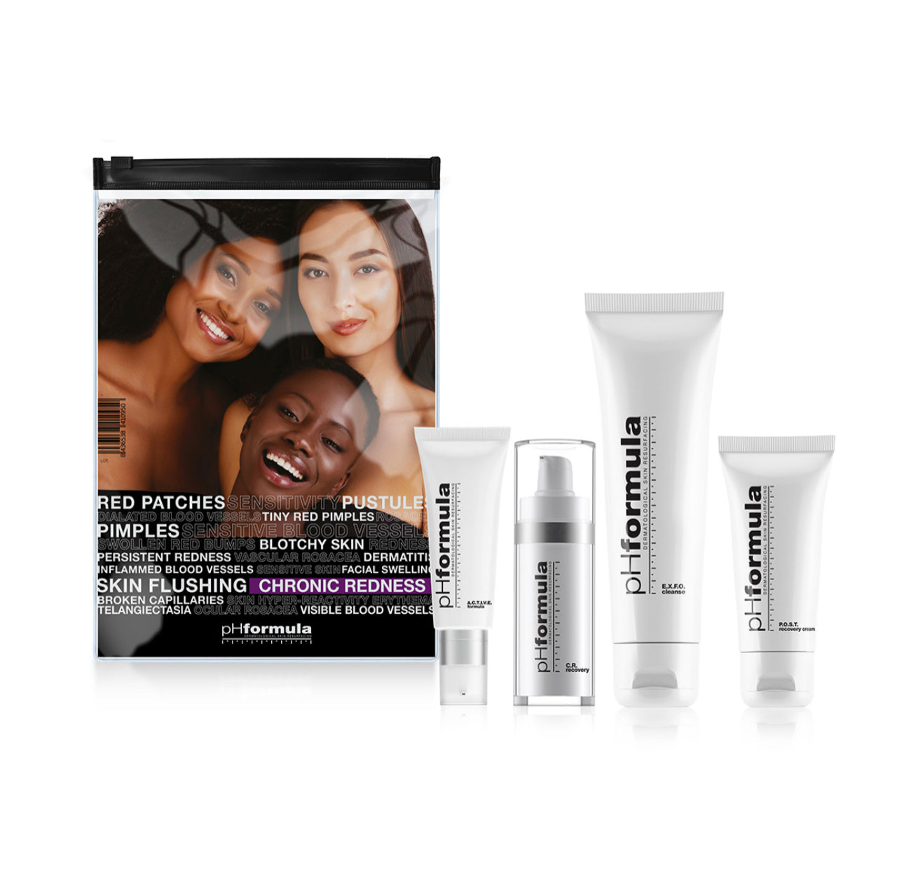 pHformula CR KIT – hoolduskomplekt punetavale nahale