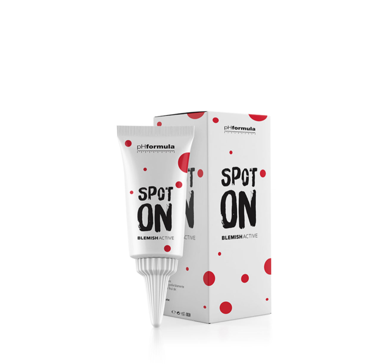 pHformula Spot On Blemish Active – kiiretoimeline hooldus probleemsele nahale, 20 ml (ilma karbita)