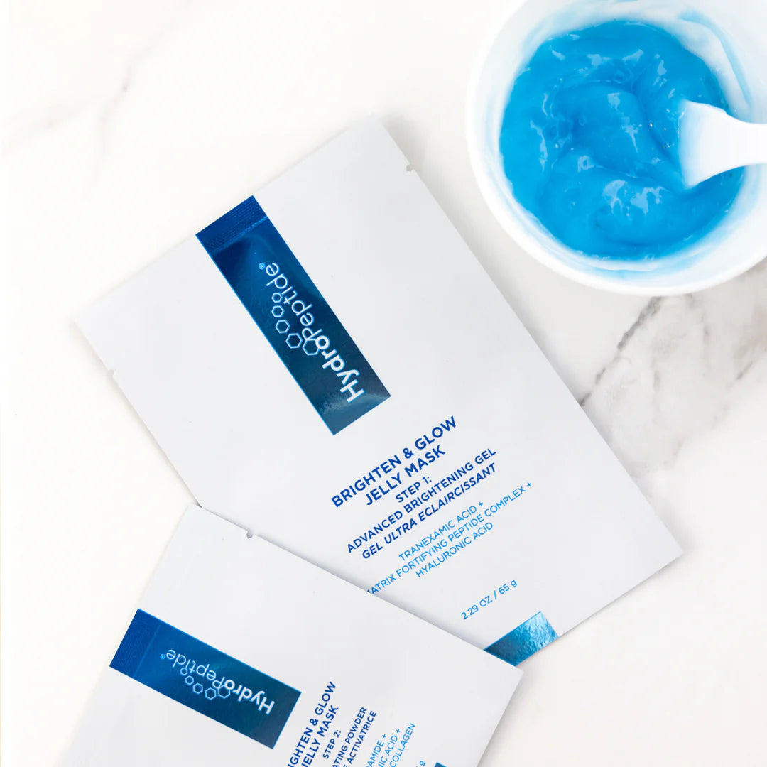 HYDROPEPTIDE Brighten & Glow Jelly Mask 4tk