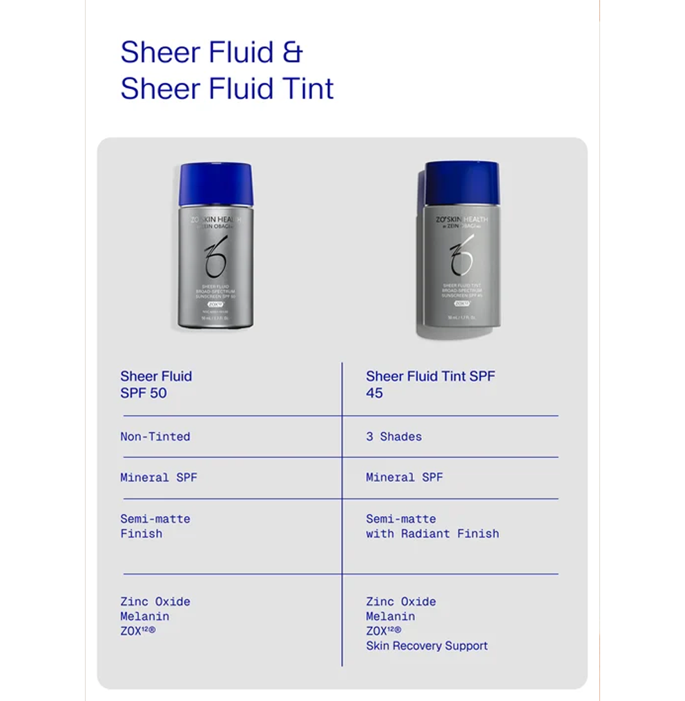 ZO Skin Health Sheer Fluid Tint Broad Spectrum SPF30 50ml (Light-Medium)