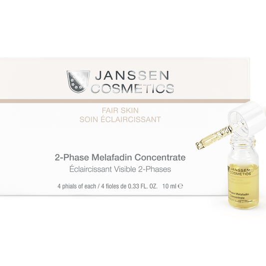 Janssen Cosmetics 2-Phase Melafadin Concentrate, 4x10ml