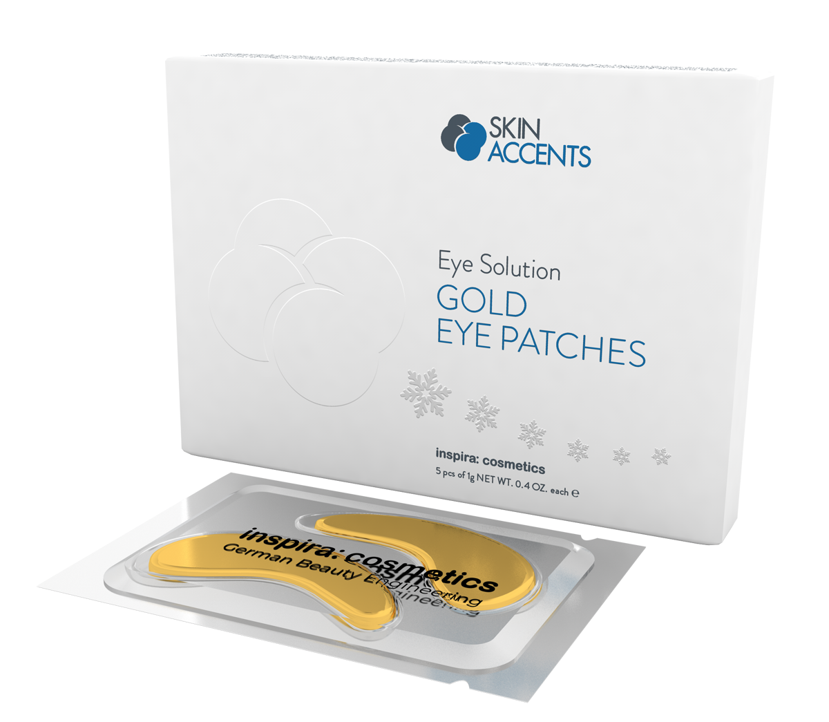 Inspira: cosmetics — Golden Eye Patches (5 tk)