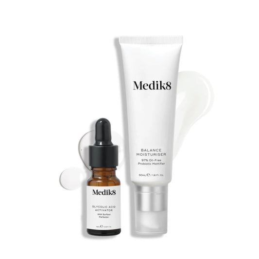 Medik8 Balance Moisturiser & Glycolic Acid Activator