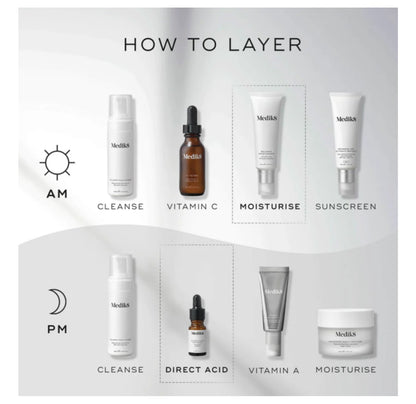 Medik8 Balance Moisturiser & Glycolic Acid Activator