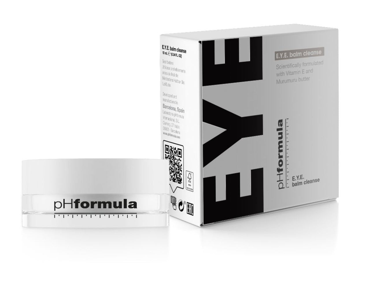 pHformula E.Y.E. Balm Cleanse – meigieemalduspalsam silmadele, 10 ml