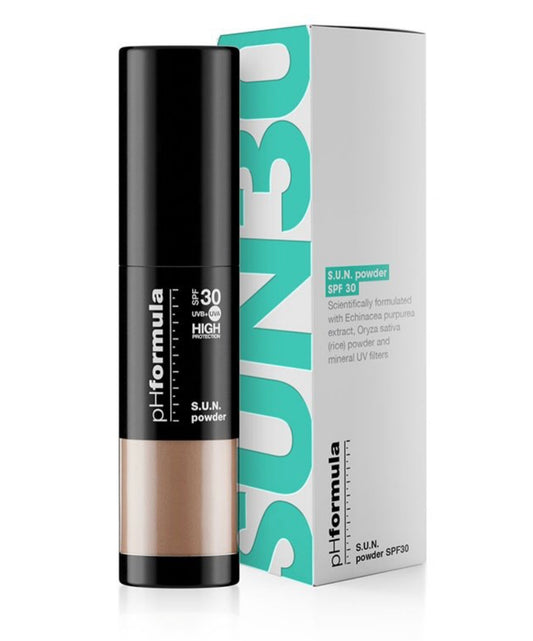 pHformula S.U.N Powder – päikesekaitsepuuder, 4 g