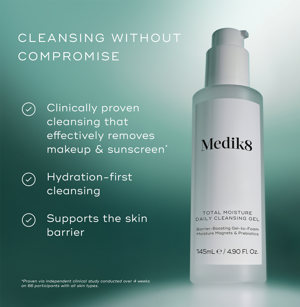 Medik8 Total Moisture Daily Cleansing Gel 145ml