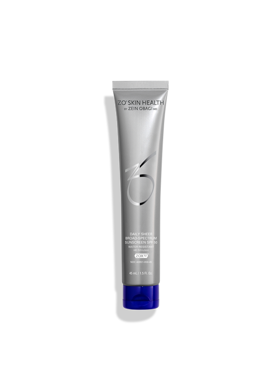 ZO SKIN HEALTH DAILY SHEER BROAD-SPECTRUM SUNSCREEN SPF50 45 ML