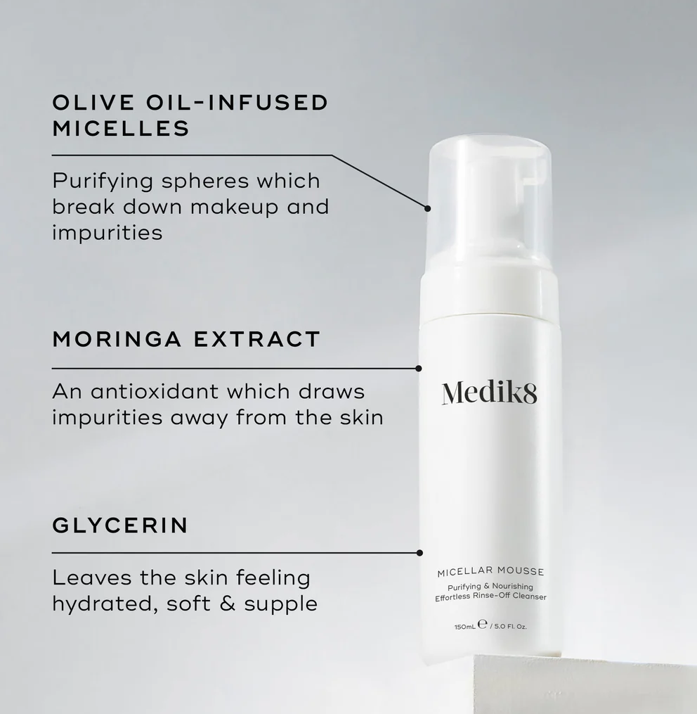 Medik8 Micellar Mousse 150ml