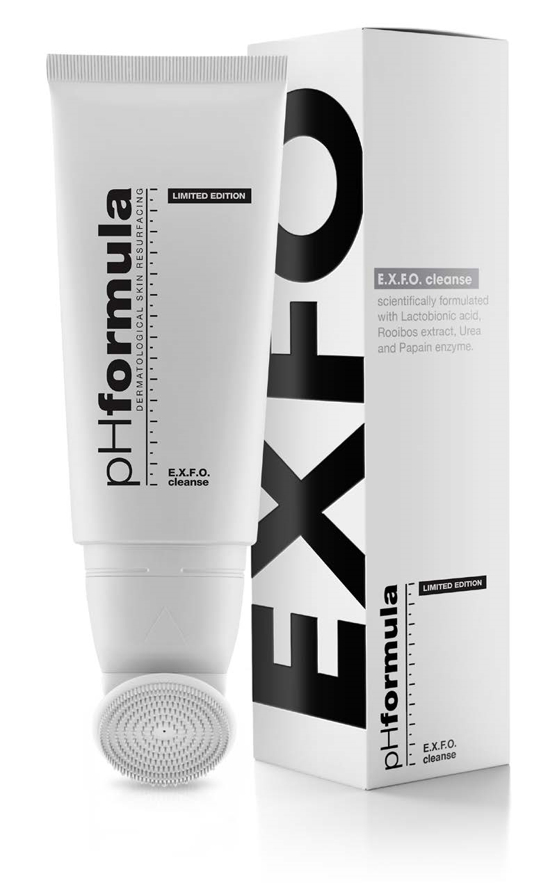 Phformula E.X.F.O. cleanse LIMITED EDITION silikoonist harjakesega 100ml