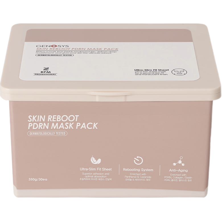 Genosys Skin Reboot PDRN Mask Pack, 30tk