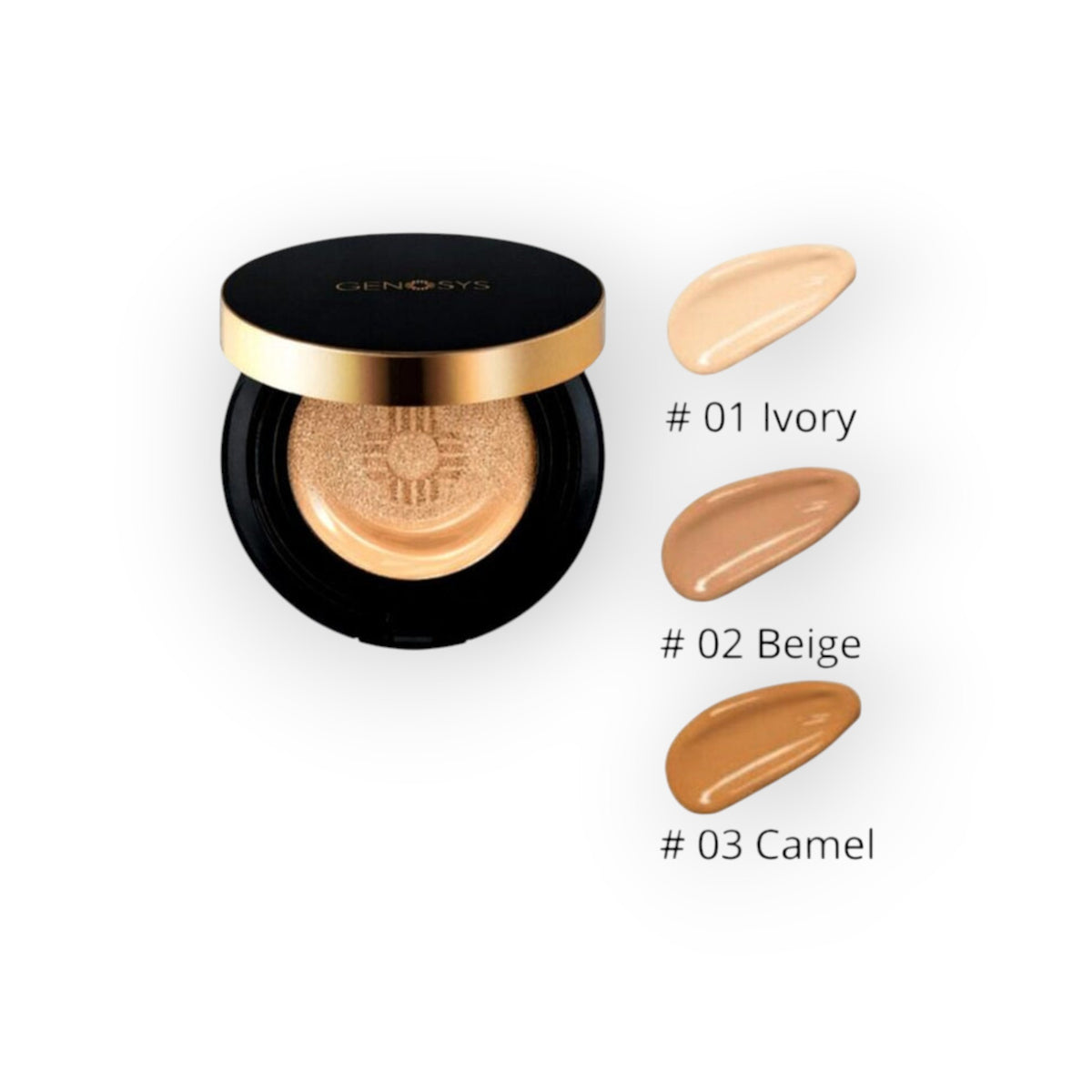 Genosys Skin Caring Blemish Balm Cushion #02 Beige SPF50+