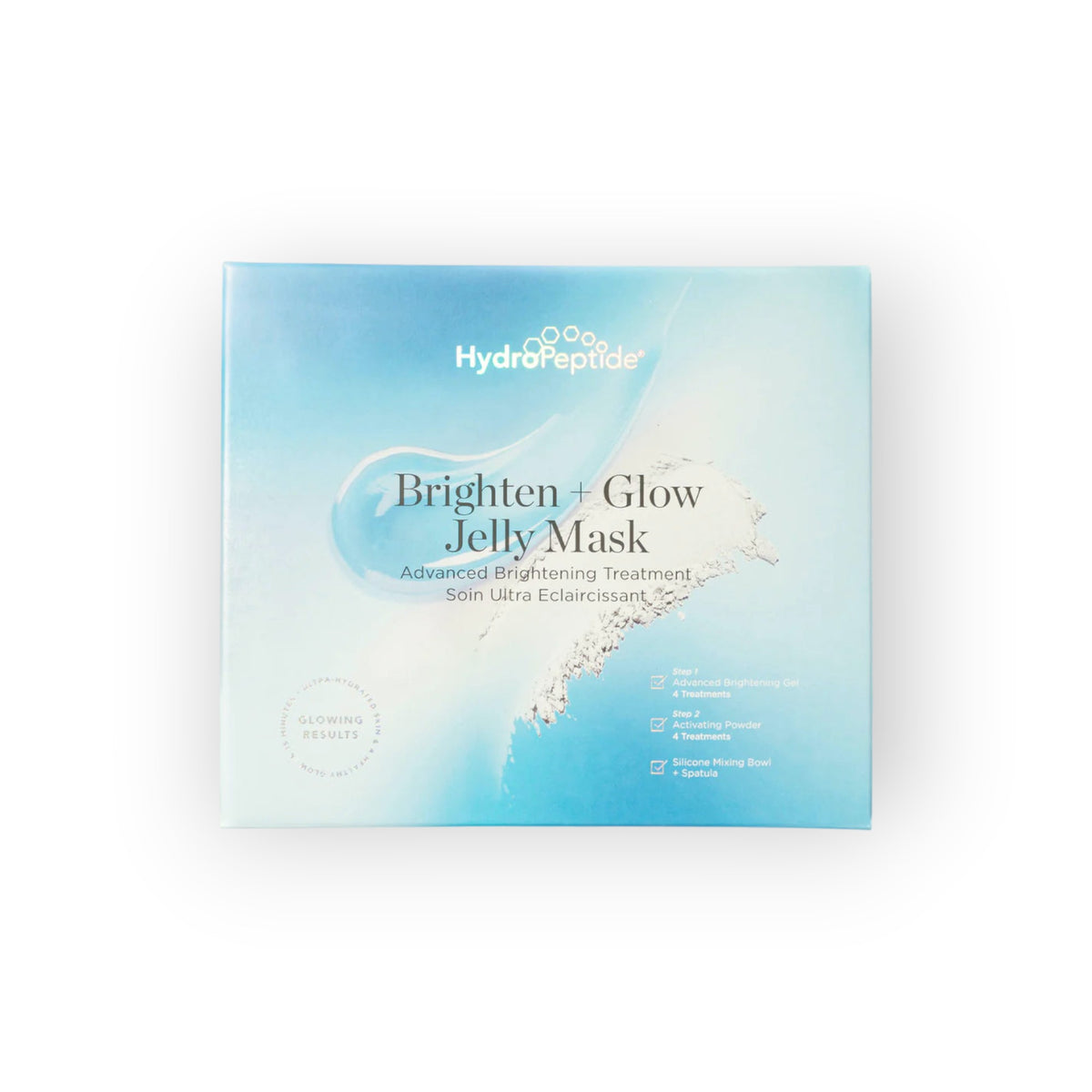 HYDROPEPTIDE Brighten & Glow Jelly Mask 4tk