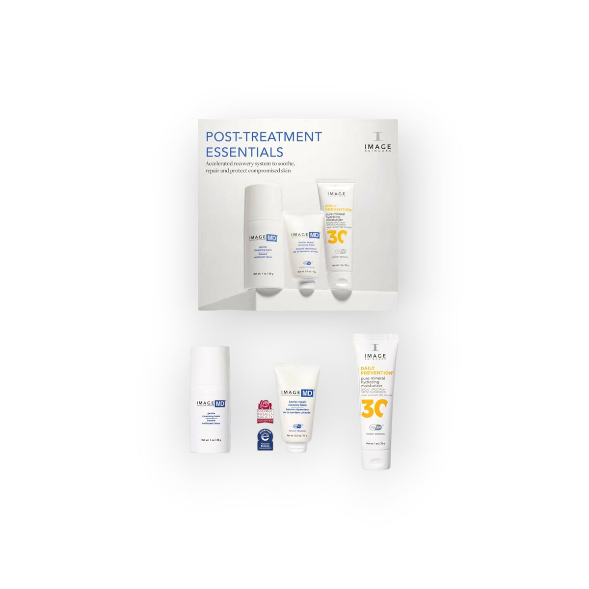 Image skincare POST-TREATMENT ESSENTIALS KOMPLEKT