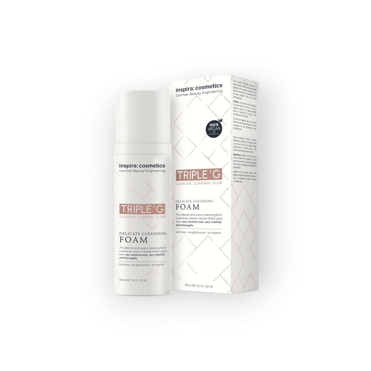 Inspira: cosmetics — Delicate Cleansing Foam (150 ml)