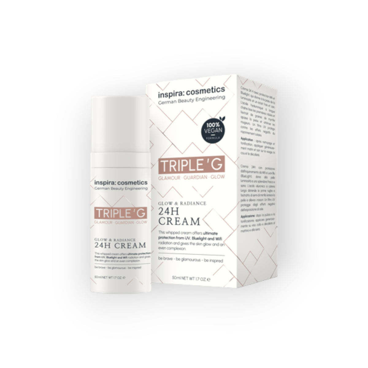 Inspira: cosmetics — Glow & Radiance 24H Cream (50 ml)