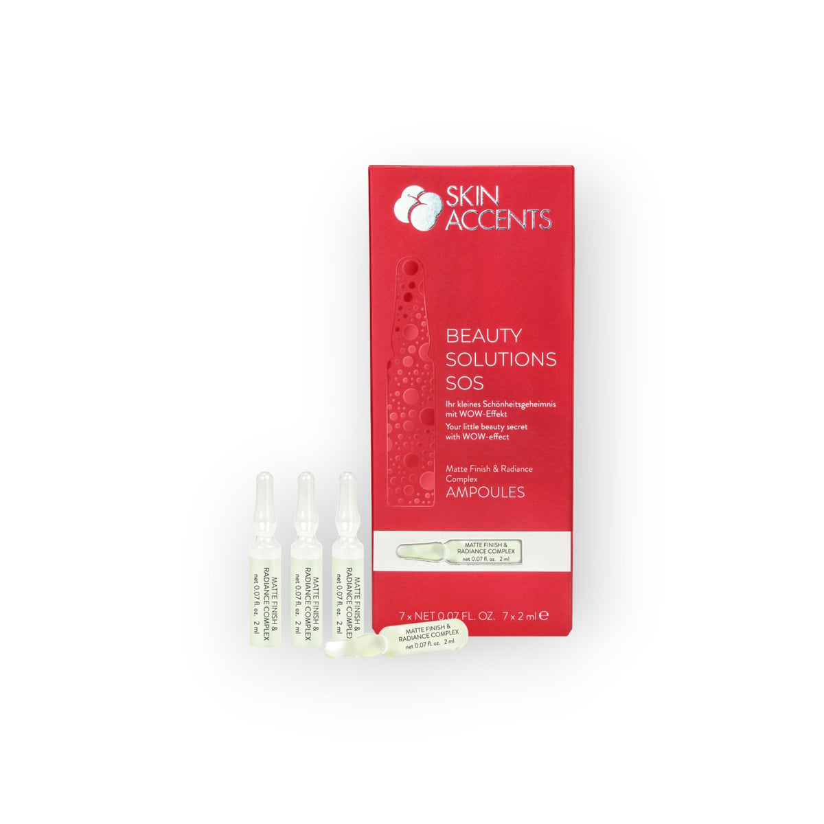 Inspira: cosmetics — Matte Finish & Radiance Complex (7x2ml)