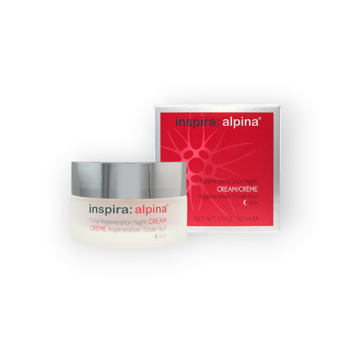 Inspira: cosmetics — Total Regeneration Night Cream Rich (50ml)