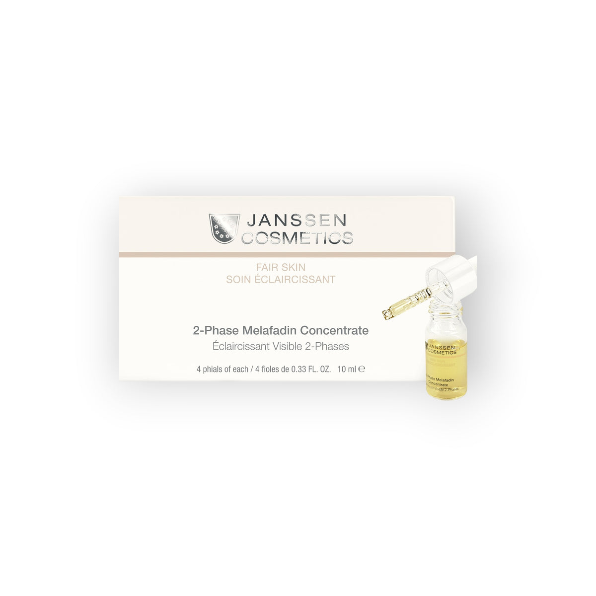 Janssen Cosmetics 2-Phase Melafadin Concentrate, 4x10ml