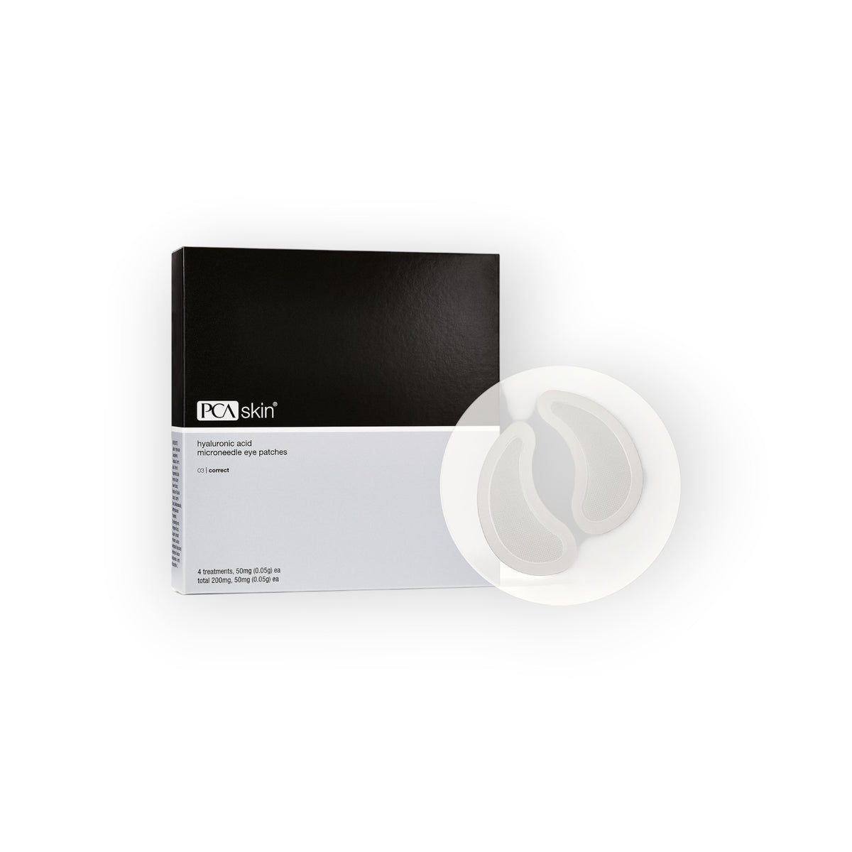 PCA Hyaluronic Acid Microneedle Eye Patches